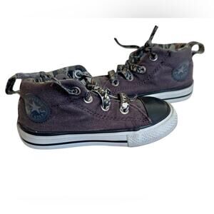 Converse Chuck Taylor All Stars Hi top camo brown sneaker size infant 6 slip on